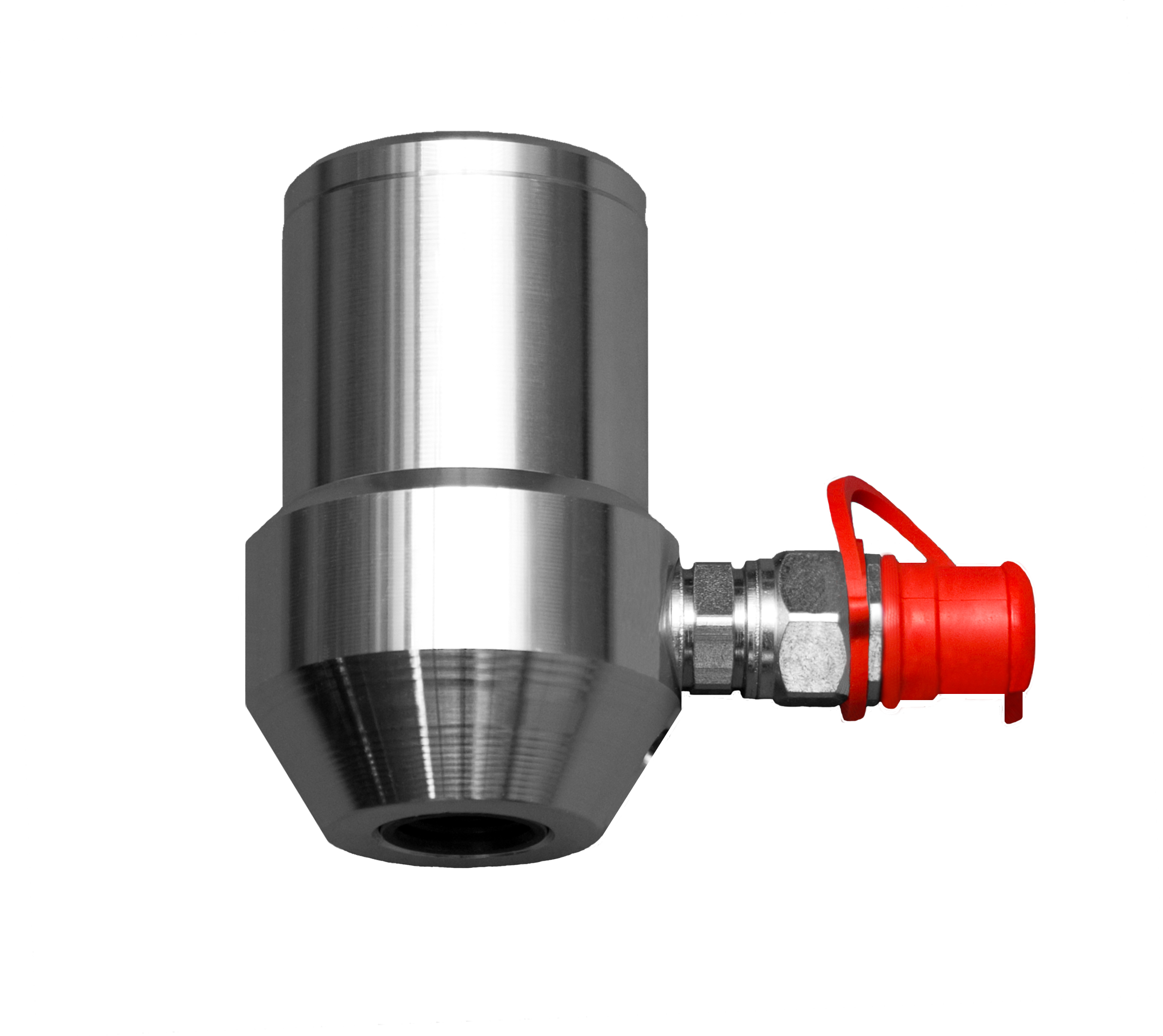 Hydraulikzylinder mit Schnellkupplung SKP Mini aus Aluminium  